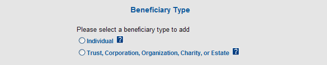 retired mbos beneficiary screen 5